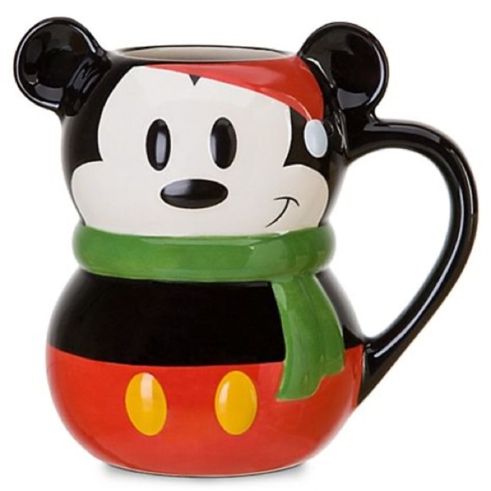 Disney Store Mickey Christmas Mug 2018